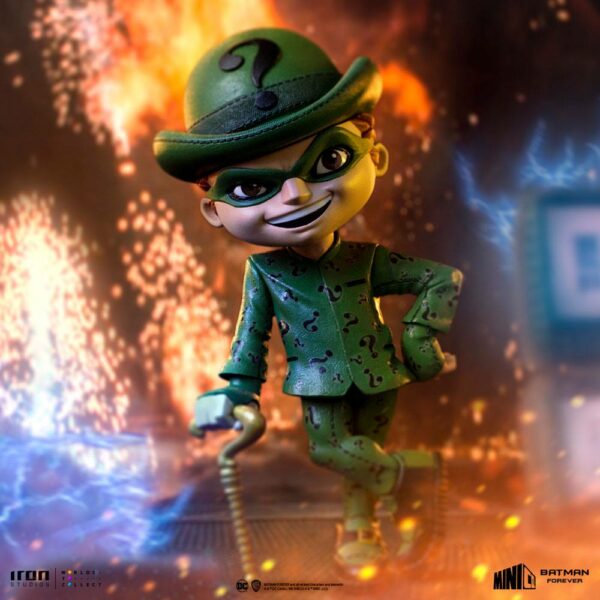 DC COMICS - Figurine Mini Co The Riddler (Batman Forever) 15 cm – Image 14