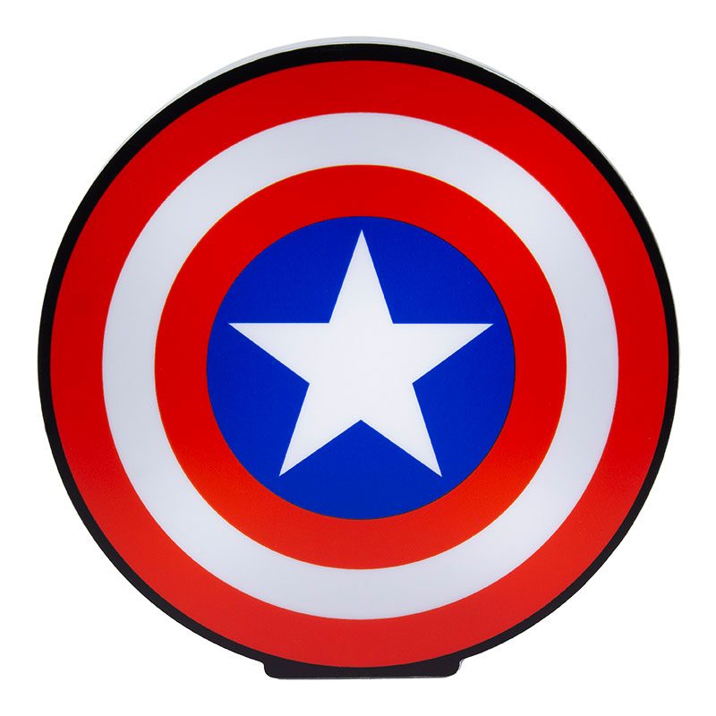 MARVEL - Lampe Logo Captain America 15 cm