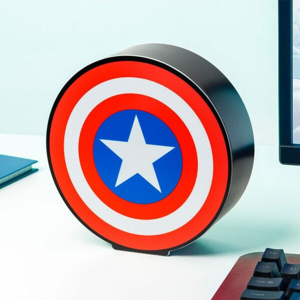 MARVEL - Lampe Logo Captain America 15 cm – Image 5