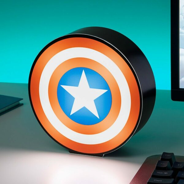 MARVEL - Lampe Logo Captain America 15 cm – Image 6
