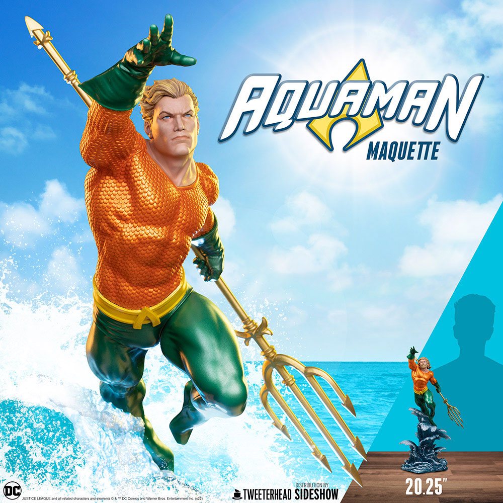 DC COMICS - Statuette Aquaman Classic 51 cm - Le Manoir des Comics