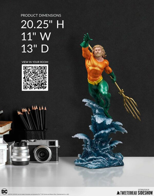 DC COMICS - Statuette Aquaman Classic 51 cm – Image 5