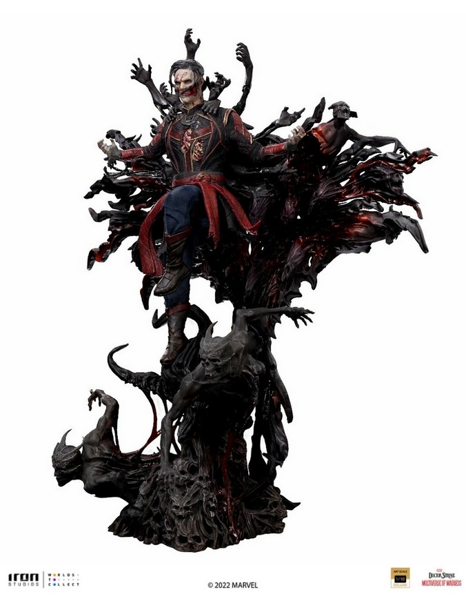 MARVEL – Statuette Art Scale Deluxe 1/10 Zombie Strange (Doctor Strange in The Multiverse of Madness) 31 cm