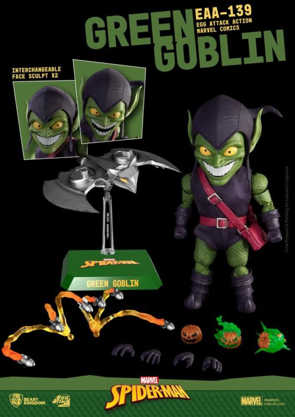 MARVEL - Figurine Bouffon Vert Egg Attack Action 17 cm – Image 4