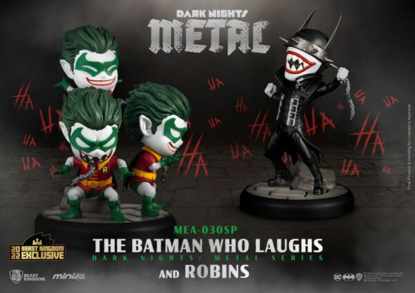 DC COMICS - Pack figurines Mini Egg Attack Dark Nights Metal The Batman Who Laughs & Robins 8 cm – Image 4
