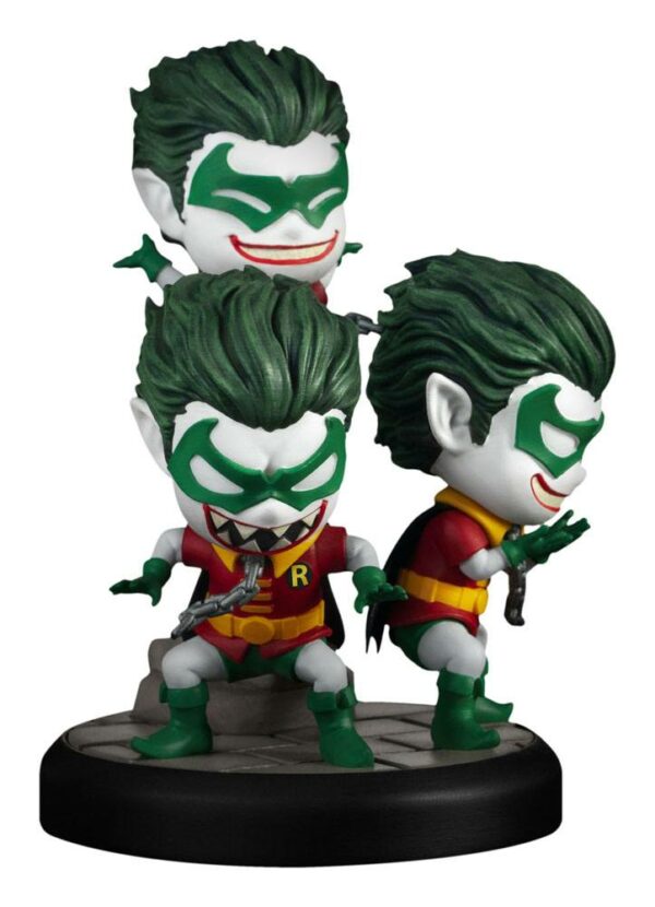 DC COMICS - Pack figurines Mini Egg Attack Dark Nights Metal The Batman Who Laughs & Robins 8 cm – Image 8