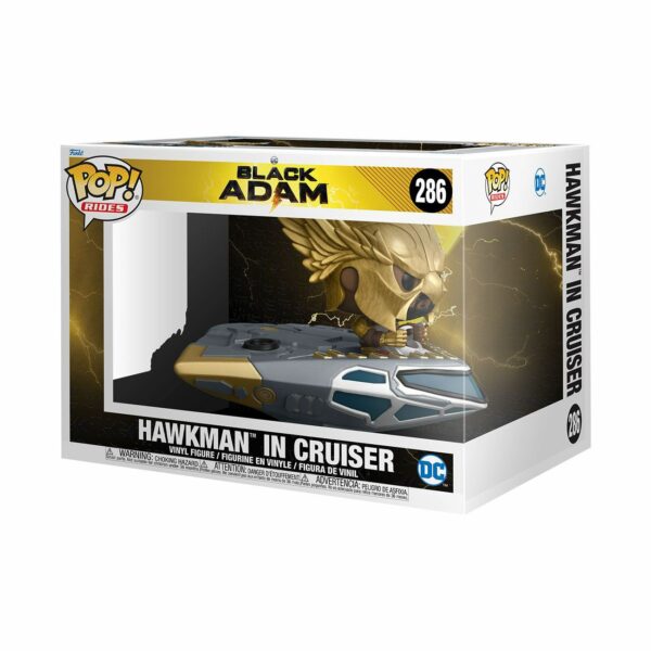 Hawkman in Cruiser - Figurine DC Comics Ride Super Deluxe POP! n°286 – Image 2