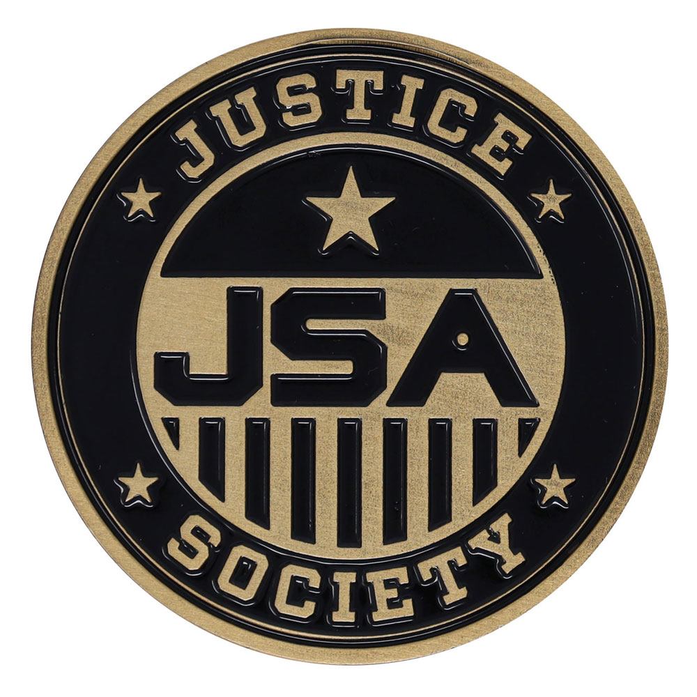 DC COMICS - Médaillon Justice Society of America (Black Adam) Édition Limitée