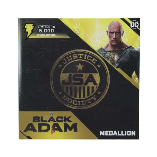 DC COMICS - Médaillon Justice Society of America (Black Adam) Édition Limitée – Image 3