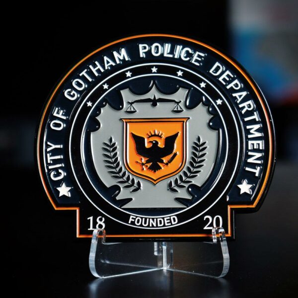 DC COMICS - Médaillon Gotham City Police Édition Limitée – Image 4