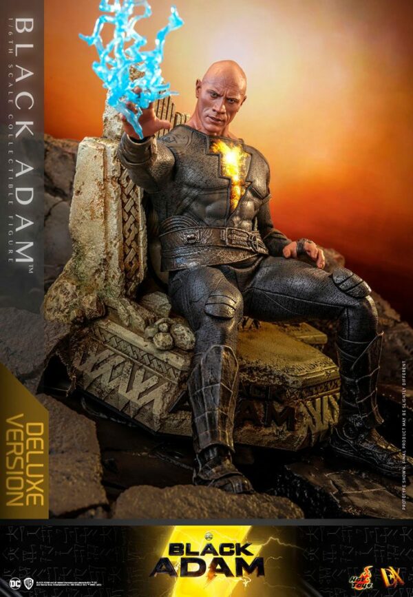 DC COMICS – Figurine DX 1/6 Black Adam Deluxe Version 33 cm – Image 3