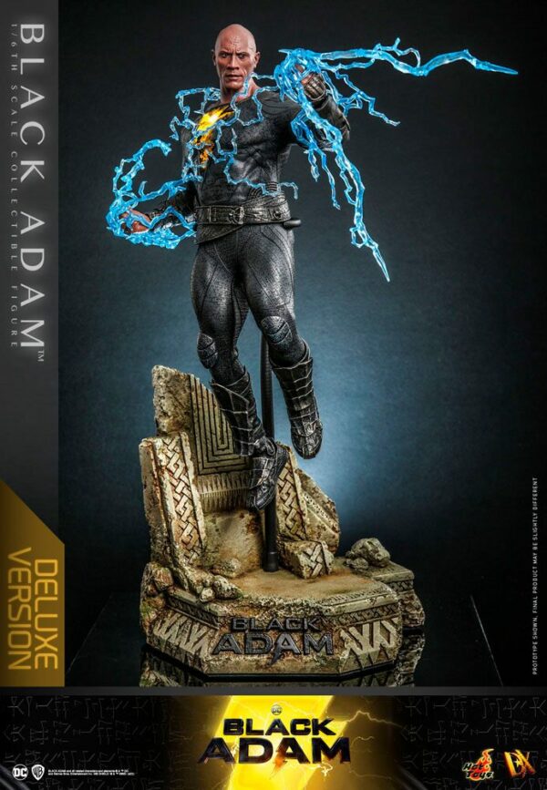 DC COMICS – Figurine DX 1/6 Black Adam Deluxe Version 33 cm – Image 9