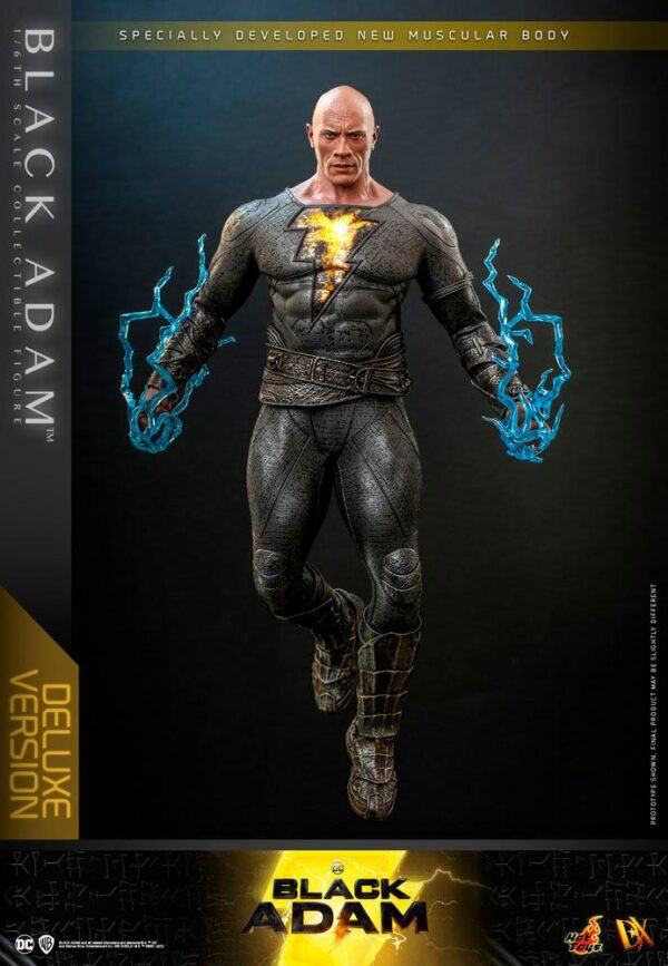 DC COMICS – Figurine DX 1/6 Black Adam Deluxe Version 33 cm – Image 12