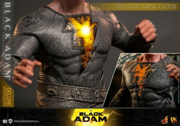 DC COMICS – Figurine DX 1/6 Black Adam Deluxe Version 33 cm – Image 18