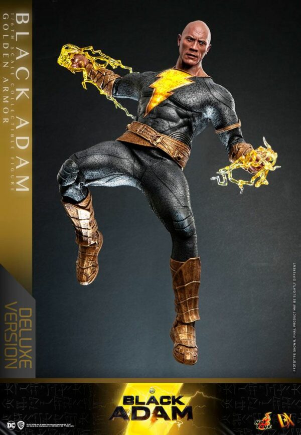 DC COMICS – Figurine DX 1/6 Black Adam (Golden Armor) Deluxe Version 33 cm – Image 11
