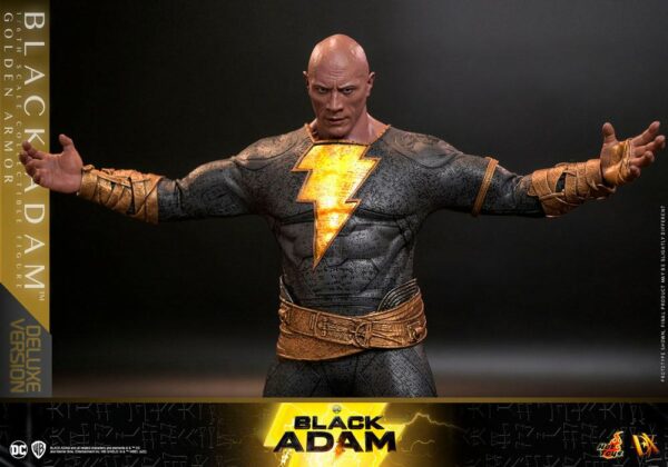 DC COMICS – Figurine DX 1/6 Black Adam (Golden Armor) Deluxe Version 33 cm – Image 16
