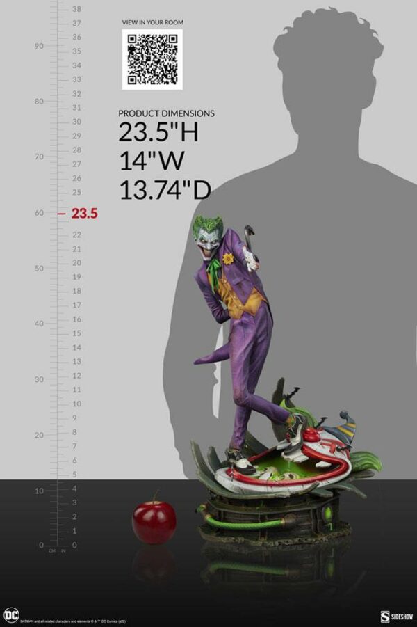 DC COMICS - Statuette The Joker Premium Format 60 cm – Image 18