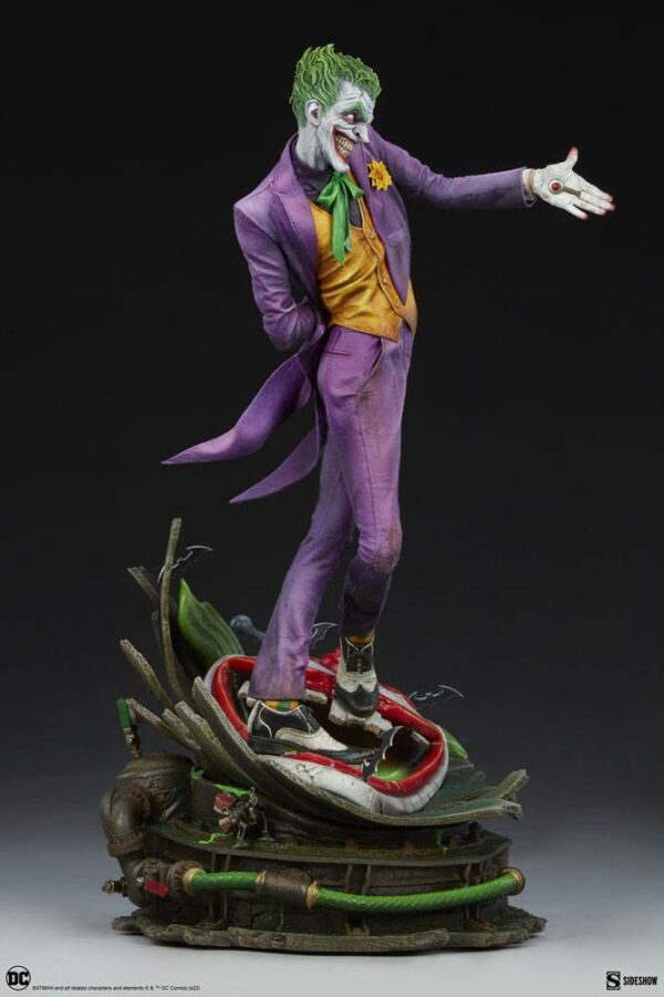 DC COMICS - Statuette The Joker Premium Format 60 cm – Image 6