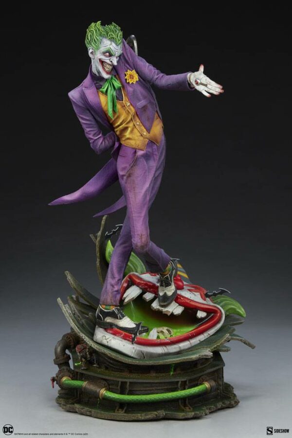 DC COMICS - Statuette The Joker Premium Format 60 cm – Image 7