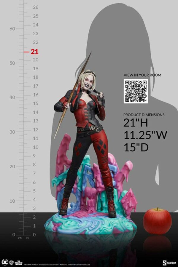 DC COMICS - Statuette Premium Format Harley Quinn (The Suicide Squad) 53 cm – Image 15