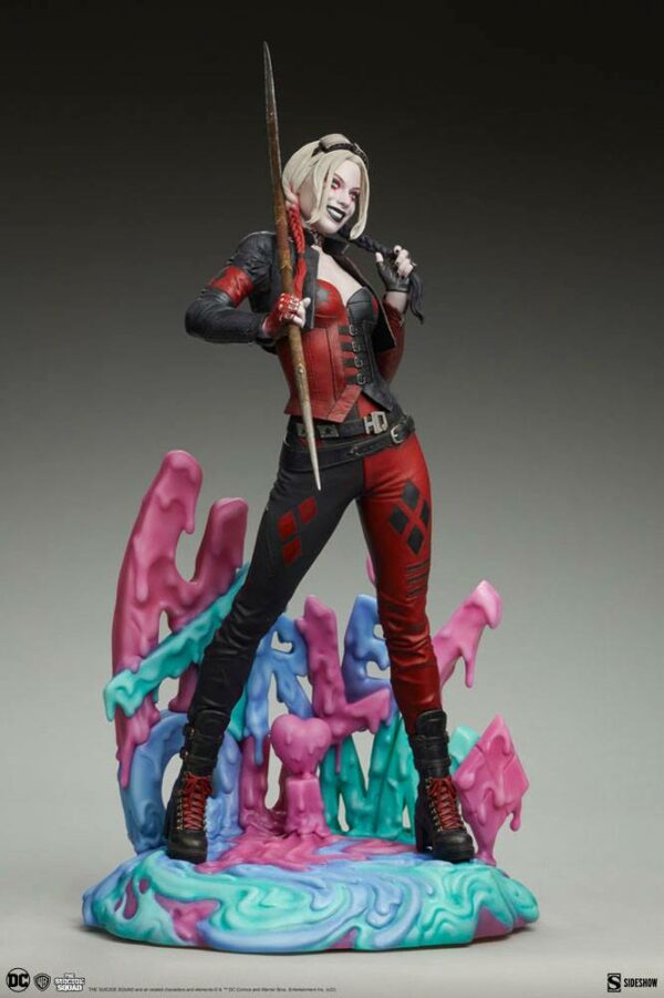 DC COMICS - Statuette Premium Format Harley Quinn (The Suicide Squad) 53 cm – Image 4
