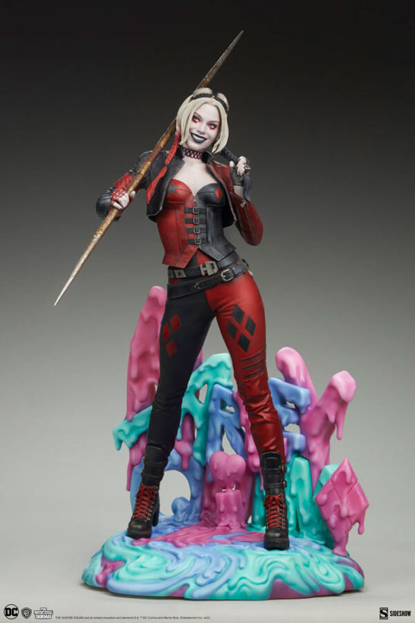 DC COMICS - Statuette Premium Format Harley Quinn (The Suicide Squad) 53 cm – Image 8