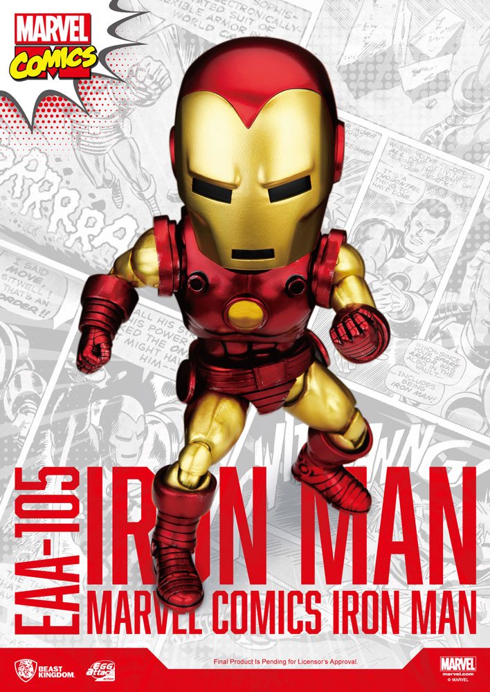MARVEL - Figurine Egg Attack Iron Man Classic Version 16 cm