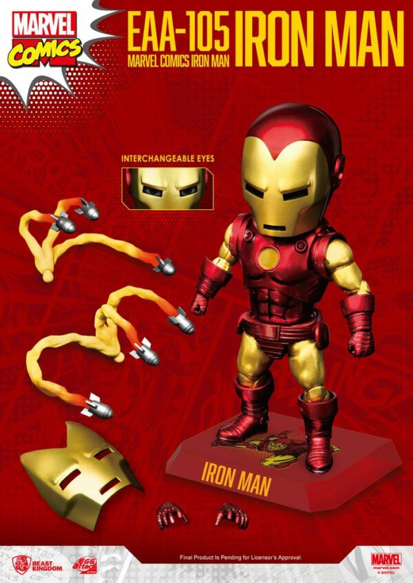 MARVEL - Figurine Egg Attack Iron Man Classic Version 16 cm – Image 2