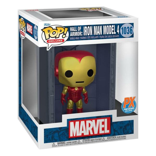 Iron Man Hall of Armor Model 4 - Figurine Marvel Funko POP! Deluxe n°1036 – Image 2