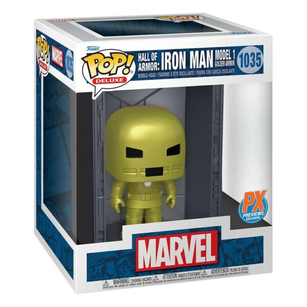 Iron Man Hall of Armor Model 1 - Figurine Marvel Funko POP! Deluxe n°1035 – Image 2