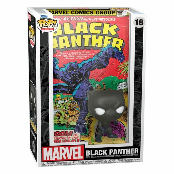 Black Panther Comic Cover - Figurine Marvel Funko POP! n°18 – Image 3