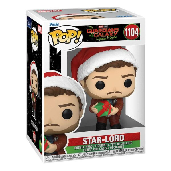 Les Gardiens de la Galaxie Star-Lord (Holiday Special) - Figurine Marvel Funko POP! n°1104 – Image 2