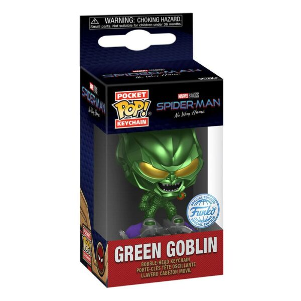 MARVEL - Porte-clés Bouffon Vert (Spider-Man: No Way Home) Pocket POP! – Image 2