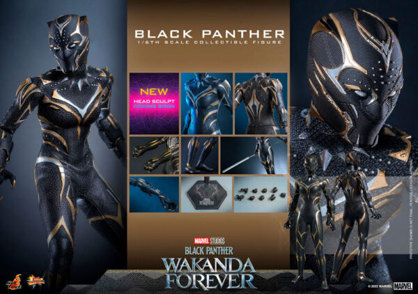 MARVEL - Figurine Black Panther: Wakanda Forever 1/6 Movie Masterpiece 28 cm – Image 20