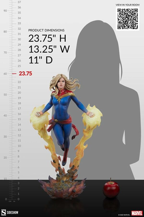 MARVEL - Statuette Premium Format Captain Marvel 60 cm – Image 19