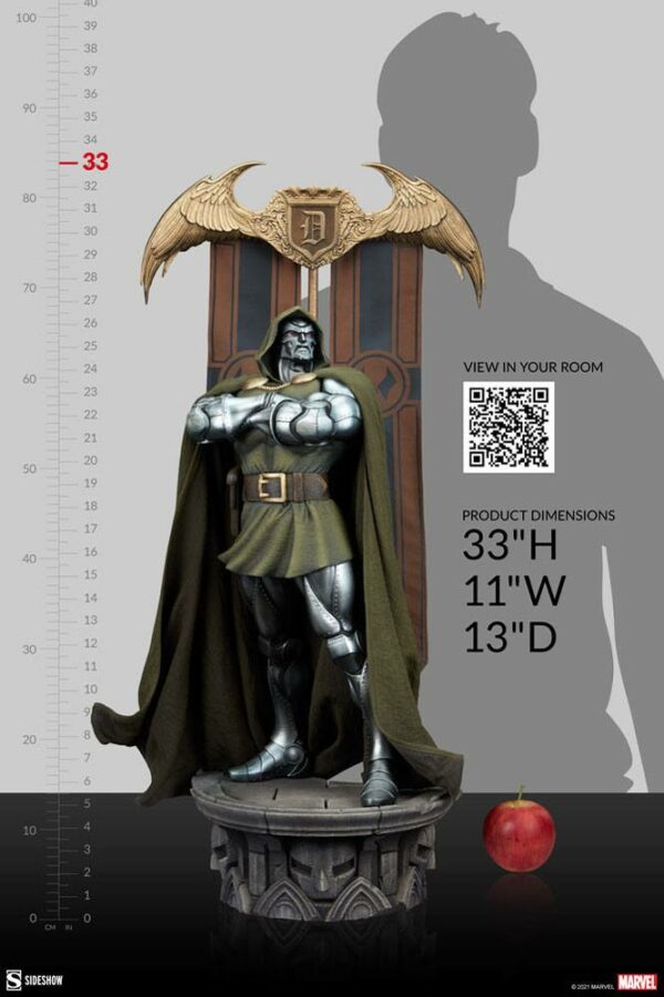 MARVEL - Statuette Doctor Doom 69 cm – Image 20