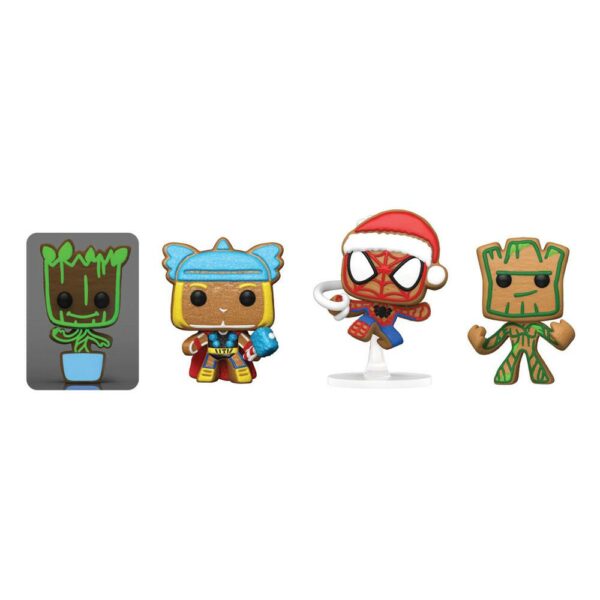 Marvel Holiday 2022 Tree Holiday Box Pack 4 figurines Pocket POP! 4 cm – Image 2