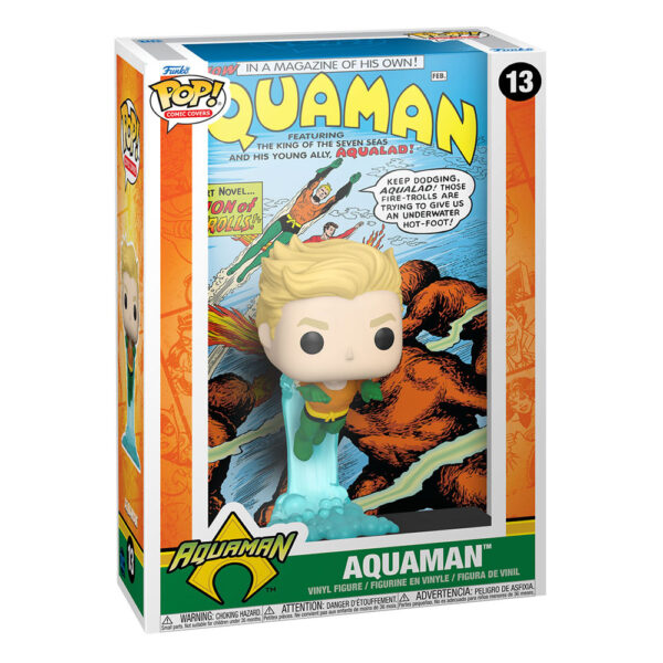 Aquaman Comic Cover – Figurine DC Comics POP! n°13 – Image 2