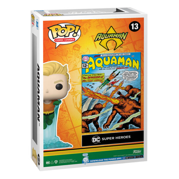 Aquaman Comic Cover – Figurine DC Comics POP! n°13 – Image 3