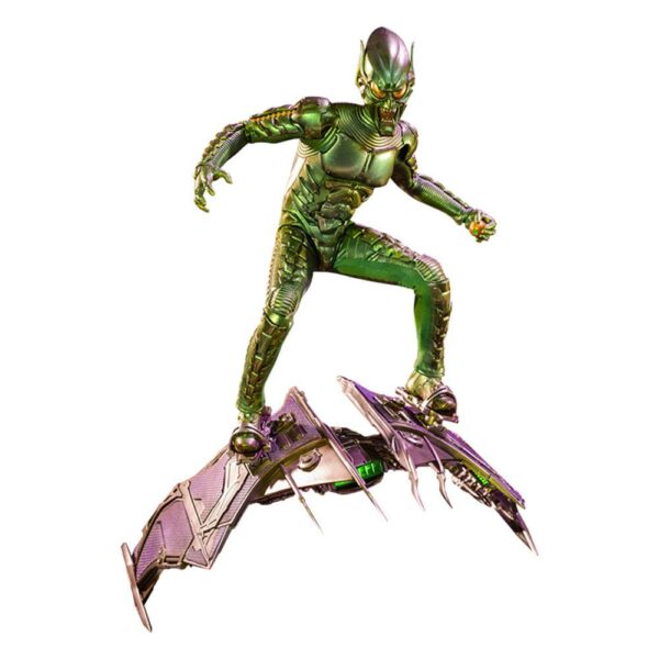 MARVEL - Figurine 1/6 Movie Masterpiece Bouffon Vert Deluxe Version (Spider-Man : No Way Home) 30 cm – Image 16