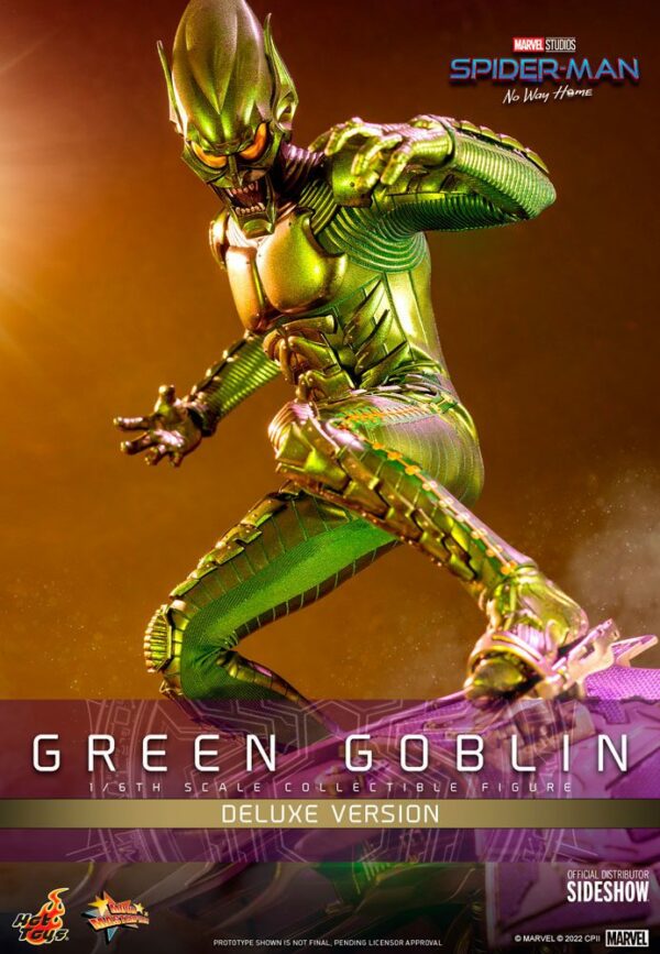 MARVEL - Figurine 1/6 Movie Masterpiece Bouffon Vert Deluxe Version (Spider-Man : No Way Home) 30 cm – Image 2