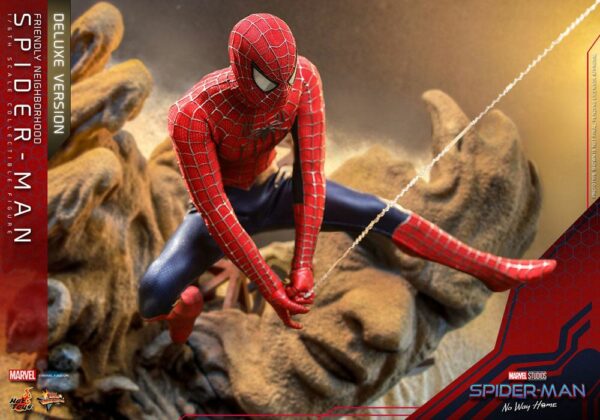 MARVEL – Figurine 1/6 Movie Masterpiece Friendly Neighborhood Spider-Man Deluxe Version (Spider-Man : No Way Home) 30 cm – Image 12