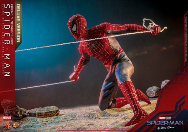 MARVEL – Figurine 1/6 Movie Masterpiece Friendly Neighborhood Spider-Man Deluxe Version (Spider-Man : No Way Home) 30 cm – Image 13