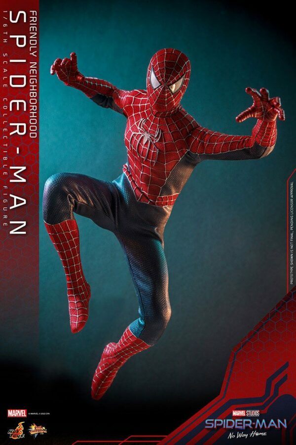 MARVEL - Figurine 1/6 Movie Masterpiece Friendly Neighborhood Spider-Man (Spider-Man : No Way Home) 30 cm – Image 5
