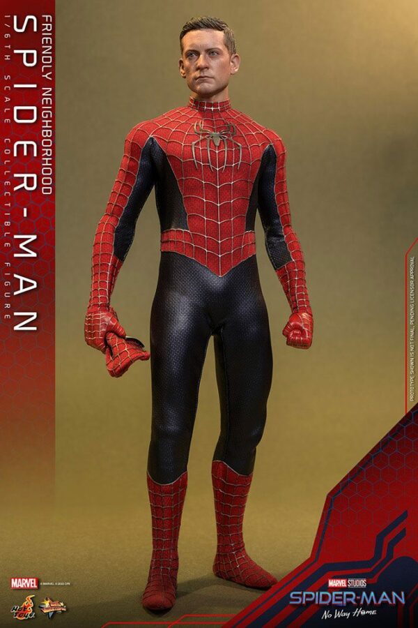 MARVEL - Figurine 1/6 Movie Masterpiece Friendly Neighborhood Spider-Man (Spider-Man : No Way Home) 30 cm – Image 6