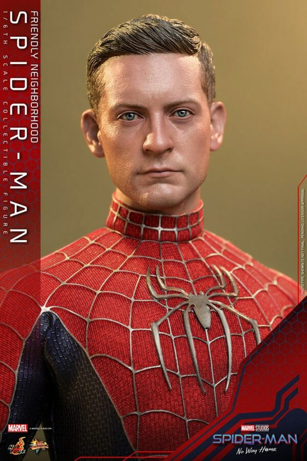MARVEL - Figurine 1/6 Movie Masterpiece Friendly Neighborhood Spider-Man (Spider-Man : No Way Home) 30 cm – Image 8
