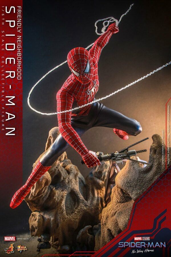 MARVEL - Figurine 1/6 Movie Masterpiece Friendly Neighborhood Spider-Man (Spider-Man : No Way Home) 30 cm – Image 10