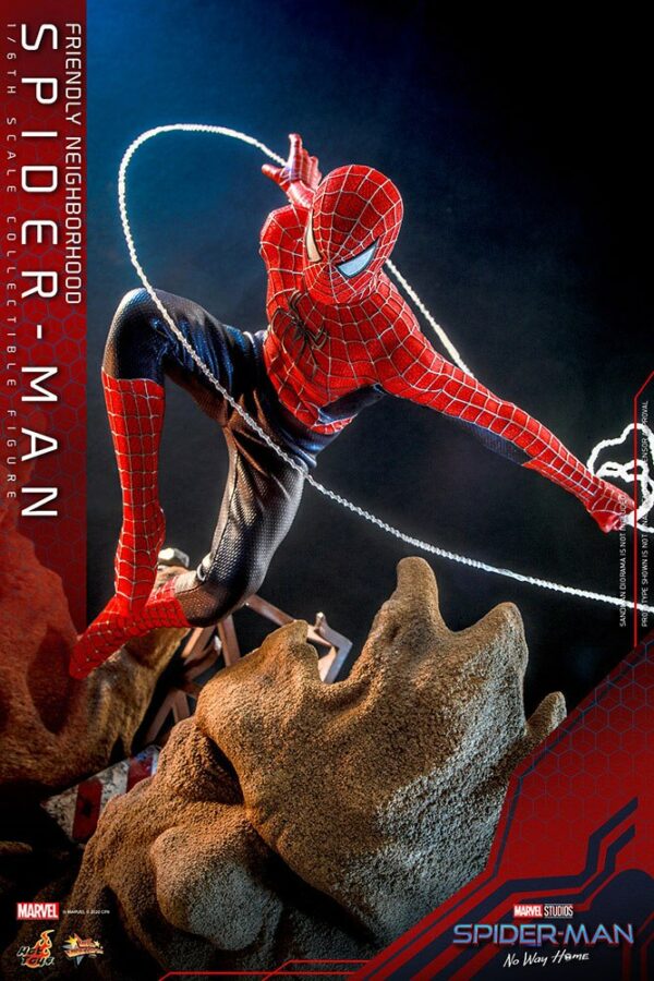 MARVEL - Figurine 1/6 Movie Masterpiece Friendly Neighborhood Spider-Man (Spider-Man : No Way Home) 30 cm – Image 11