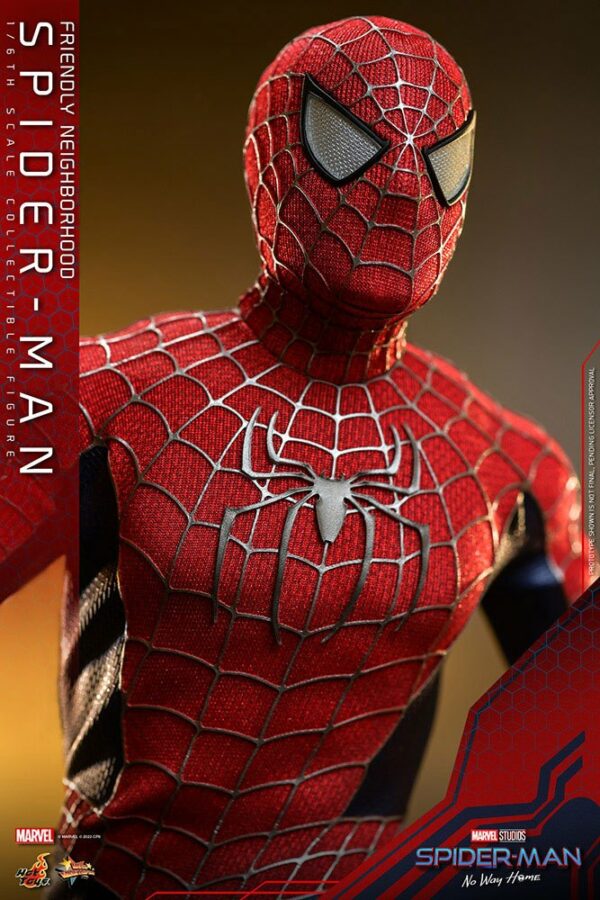 MARVEL - Figurine 1/6 Movie Masterpiece Friendly Neighborhood Spider-Man (Spider-Man : No Way Home) 30 cm – Image 14