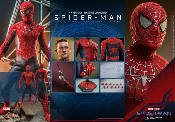 MARVEL - Figurine 1/6 Movie Masterpiece Friendly Neighborhood Spider-Man (Spider-Man : No Way Home) 30 cm – Image 16